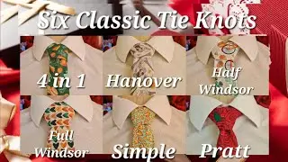 How to Tie a Tie #161 - Six Classic Knots for Valentines Day