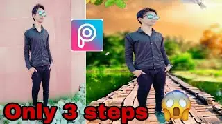 How to background change in picsart ll AVR EDITZ ll jb editing ll only use picsart