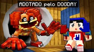 Fui ADOTADO pelo DOGDAY de Poppy PlayTime no Minecraft