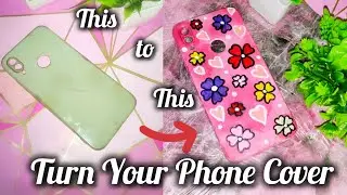 DIY Phone Cover Painting | DIY Craft Ideas | #youtube #diy #phonecase #craftideas 
