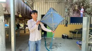 ចូលព្រៃជ្រៅកាប់ឬស្សីយកមកធ្វើឆ្អឹងខ្លែង [ខ្លែងឫស្សី] #kitelover 