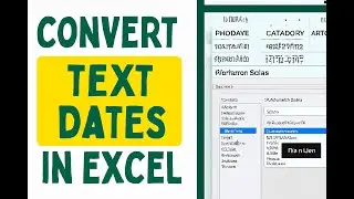 How to Convert YYYYMMDD Text Dates to Recognizable Dates in Excel
