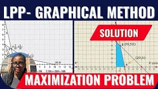 Graphical Method in Linear Programming: Maximization with 3 Constraints (Lec 4)