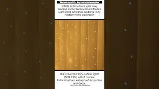 3-6M LED Curtain Lights