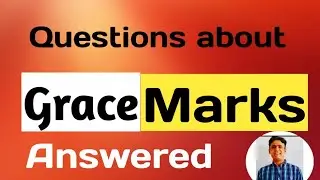 Grace marks || Questions about Grace marks || Answered || IBA pst jest