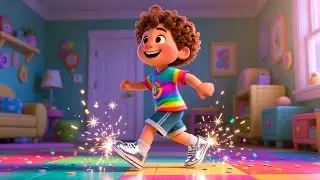 The Shiny Shoes Shuffle 👟✨ | Fun Kids Song & Preschool Learning Video