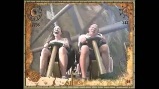 Our Ride on Shambhala Portaventura, Biggest, Fastest, Highest in Europe