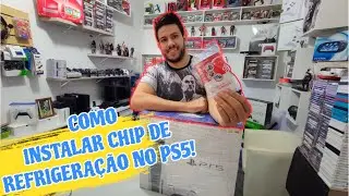 COMO INSTALAR CHIP DE REFRIGERA&Ccedil;&Atilde;O NO PLAYSTATION 5 - KIT REFRIGERA&Ccedil;&Atilde;O PS5 INSTALA&Ccedil;&Atilde;O!