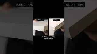Ce grosime să alegi pentru cantul ABS - Interior de Lux mobilă la comandă