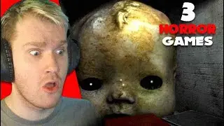 THE WORST HORROR EXPERIENCE I'VE EVER HAD | 3 Horror Games #43
