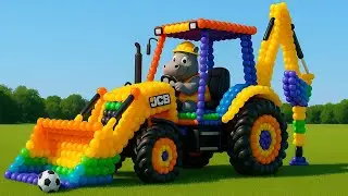 The mascot vibrato assistant JCB placed on the football field is popular, co-produced, and creative
