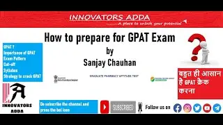 How to prepare & Crack GPAT Exam [Best strategy]