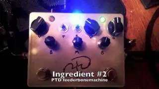 RMC wah pedal + PTD bonemachine fuzz pedal