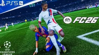 Barcelona vs PSG | UEFA Champions League | PS5 Pro 4K60 Gameplay