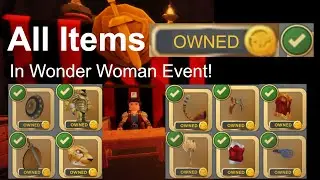 Buying Every Item In Wonder Woman Event! (Roblox)