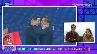 Diodato, il ritorno a Sanremo dopo la vittoria del 2020 - La Volta Buona 06/02/2024