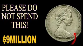 Top 2 Australia 1 Cent 1977 Coins&5 cent f1977 worth million dollar these coins make you  rich !