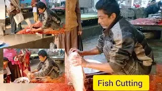 A.D Fish Cutting #Ullapara fish cutting #youtube #fish #video #fishcutting 