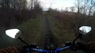 Daymak pithog max on small offroad trail.