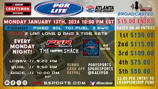 PGR Lite Series | Atlanta Motor Speedway | 1/13/25 | PGR eSports