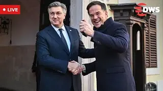 LIVE: Rutte & Plenković Joint Press Conference &ndash; NATO Talks in Zagreb 🇳🇱🇭🇷 | AC1E