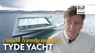 TYDE THE ICON - Foiling Electric Yacht by BMW - The Boat Show
