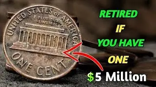These one cent Lincoln Penny Is Extremely Rare and Worth Millions in 2025!USA Secrets Coins