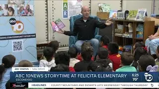 Storytime brings free books to Felicita Elementary in Escondido