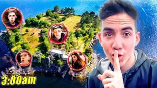 Escondite EXTREMO en mi NUEVA ISLA con un CASTILLO a las 3 AM!