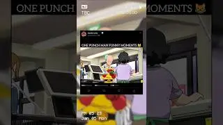 one punch man funny Moments 😂🐸 #shorts​ #onepunchman​ #anime​