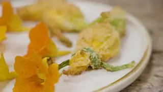 Kitchen | Stuffed Squash Flowers Recipe