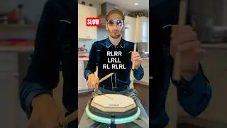 LESSON: RLRR LRLL RL RLRL #drums #try #play #practice #exercise #pad #music #drums #drumming