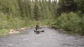 Craig and Ed in the Jack Pine River