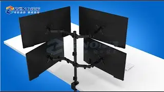4 Monitor Arm KLC-DW240-J
