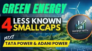 4 Best Renewable Energy Stocks To Buy Now  | Best Small Cap Green Energy stocks @InvestwithSagar