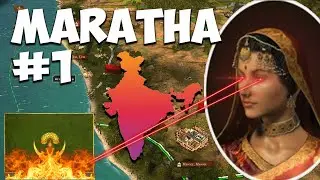 INDIA WILL BE OURS! भारत हमारा होगा! | Maratha Confederacy Part 1- Empire Total War