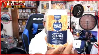 Rod J BeerVentures | Boston Beer Samuel Adams Fresh Pops Orange Creamsicle Beer Review (5.2% ABV)