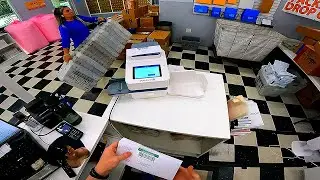 A week in my shipping store | POV packing | custom boxes | my only employee called out!