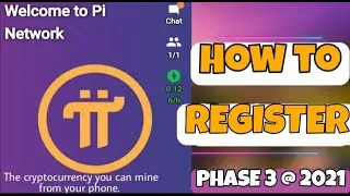 PI NETWORK How to Register? Phase 3 2021 | #PiNetwork #Cryptocurrency | Myrel G.