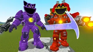 NEW MECHA TITAN CATNAP AND MECHA TITAN DOGDAY POPPY PLAYTIME CHAPTER 3 In Garry's Mod!