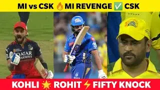 MI vs CSK🔥 Rohit revenge ✅ Csk loss💔 | Csk vs Mi Highlights | Ayush mahtre playing for csk | IPL |