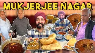 Street food of Mukherjee Nagar | Shivam Bhature | Baldev Dhaba | Kewal Dhaba | 4 K