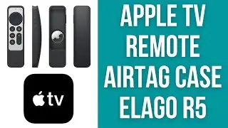 Never Lose Your Apple TV Remote Again! Elago R5 AirTag Case