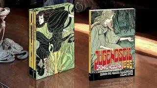 ART NOUVEAU IN GERMANY Jugendstil 1896 mystical book set by Thomas Negovan