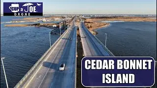 Cedar Bonnet Island, NJ | 4K Drone Video | Jersey Shore