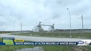 Pilot project resumes toxic waste removal at AltEn site