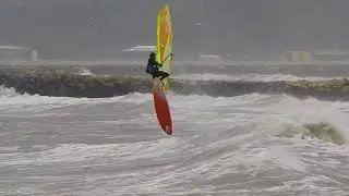 windsurfing Front loop, slow motion  -Windsurfing Academy - Piccadilly Mamaia