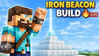 iron beacon in Minecraft live stream