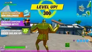 I Got LEVEL 300 and This Happened in Fortnite Battle Royale! (FASTEST LEVEL UP)