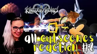 KINGDOM HEARTS 2: REACTING TO ALL CUTSCENES! 😛 PART 8